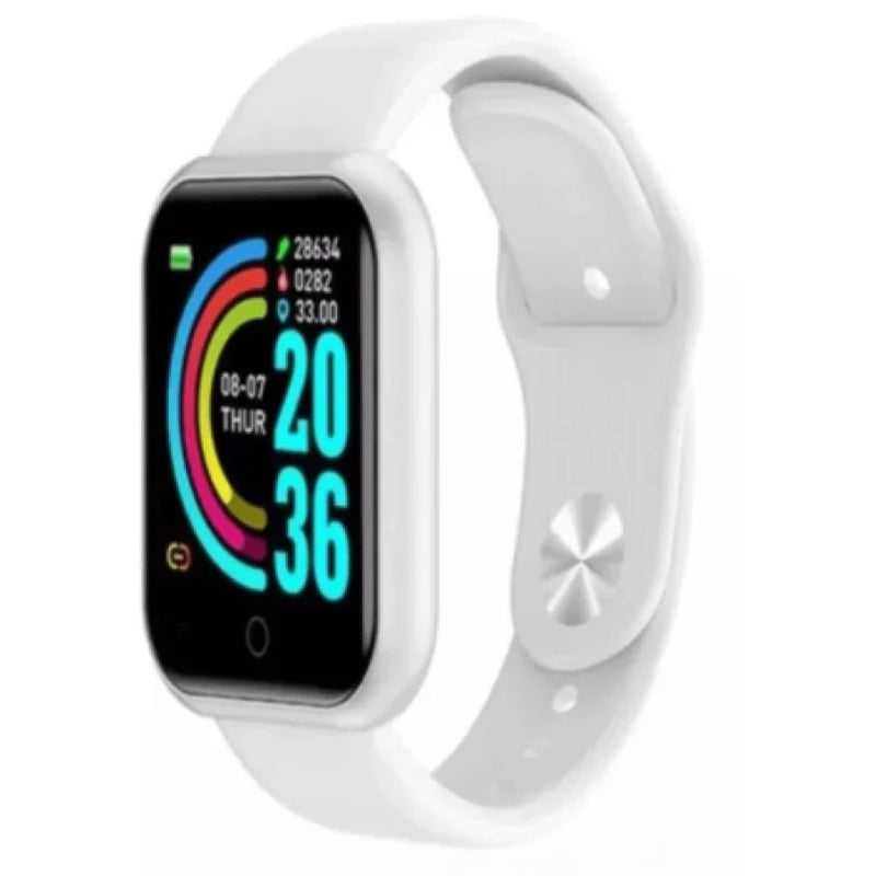 Smartwatch D20 Unissex – Monitoramento Inteligente para Android & iOS