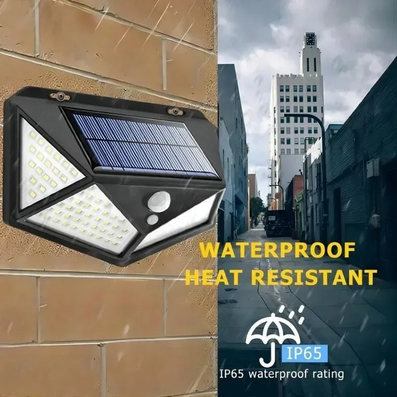 Lâmpada solar multifuncional decoração de jardim ao ar livre luz solar led à prova d' água holofote alimentado por luz solar com sensor de movimento