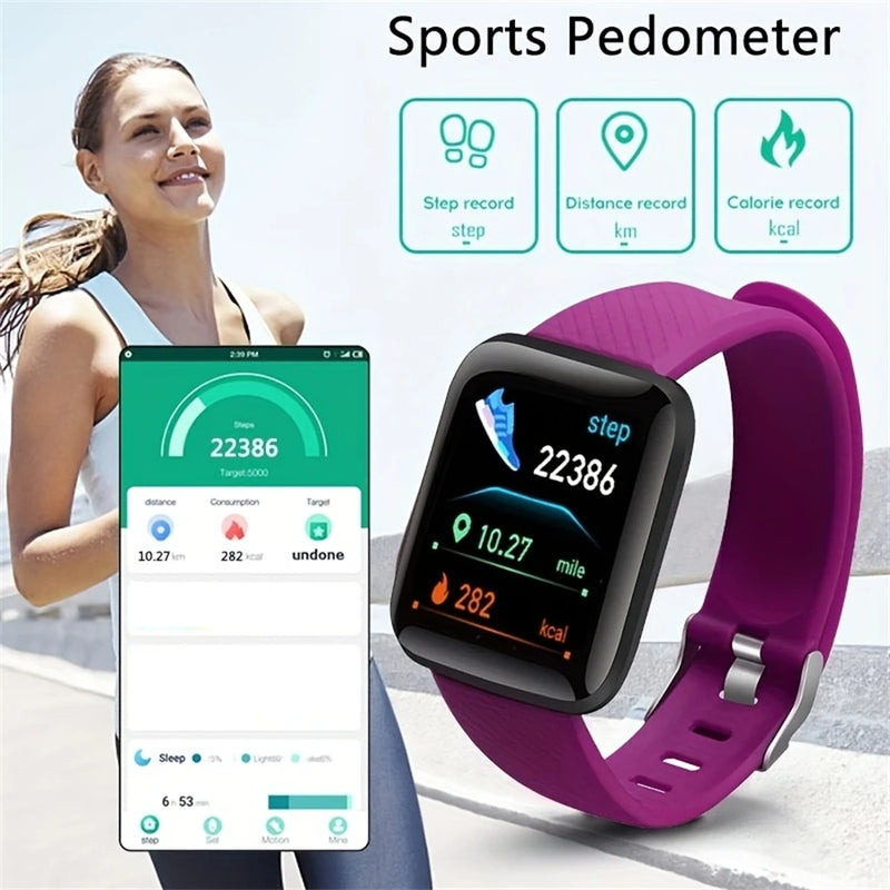 Smartwatch masculino feminino relógios de pulso relógio inteligente mensagem monitor de fitness pulseira presente aniversário relógio eletrônico para xiaomi huawei