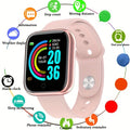 Smartwatch masculino feminino relógios de pulso relógio inteligente mensagem monitor de fitness pulseira presente aniversário relógio eletrônico para xiaomi huawei