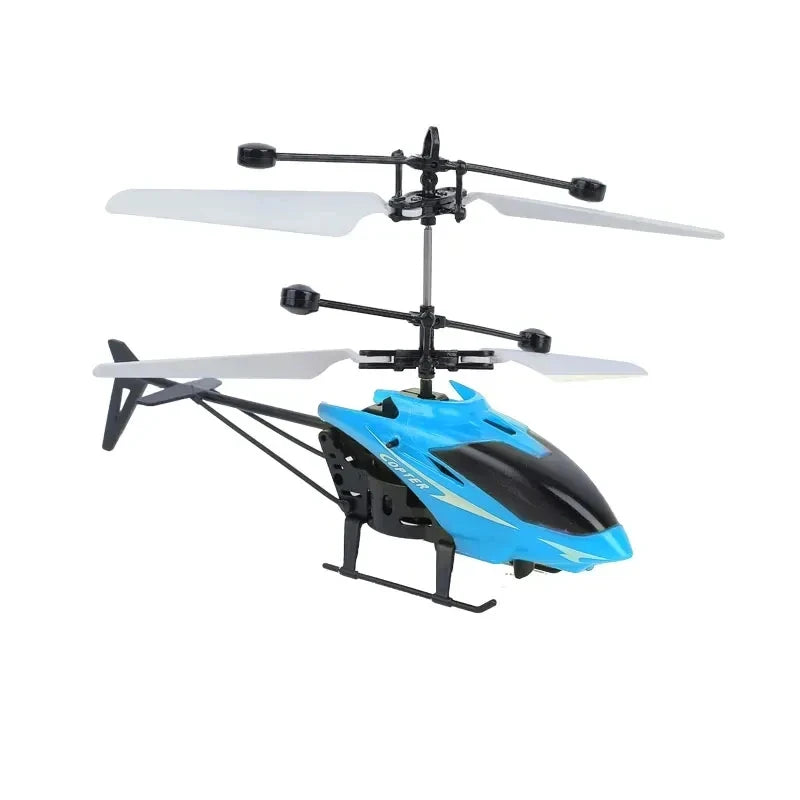 Recarregável mini rc drone remoto seguro resistente a quedas helicópteros rc drone crianças brinquedos (sem bateria de controle remoto)