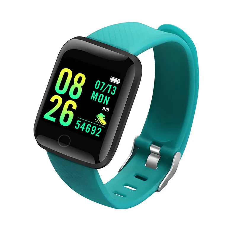 Smartwatch masculino feminino relógios de pulso relógio inteligente mensagem monitor de fitness pulseira presente aniversário relógio eletrônico para xiaomi huawei