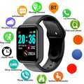 Smartwatch masculino feminino relógios de pulso relógio inteligente mensagem monitor de fitness pulseira presente aniversário relógio eletrônico para xiaomi huawei