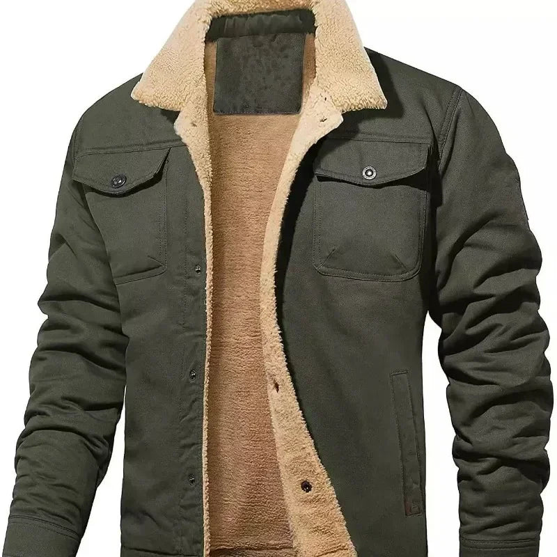 Macacão de algodão de 7 cores do novo fundo de 2024 outono inverno é recreativo a moda da jaqueta masculina