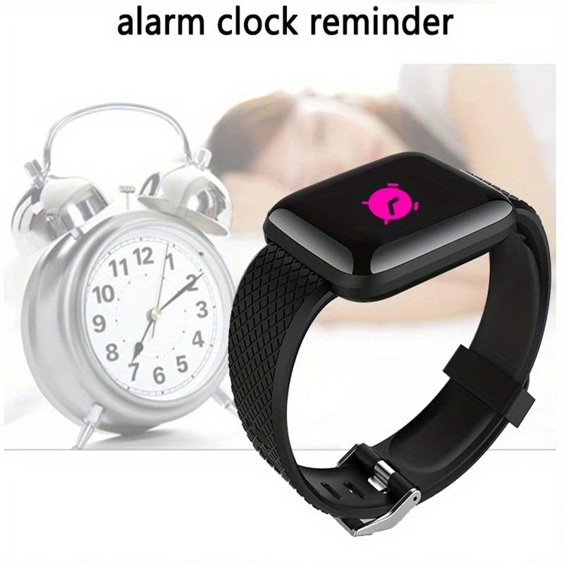 Smartwatch masculino feminino relógios de pulso relógio inteligente mensagem monitor de fitness pulseira presente aniversário relógio eletrônico para xiaomi huawei