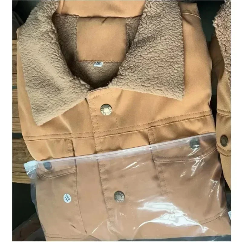 Macacão de algodão de 7 cores do novo fundo de 2024 outono inverno é recreativo a moda da jaqueta masculina