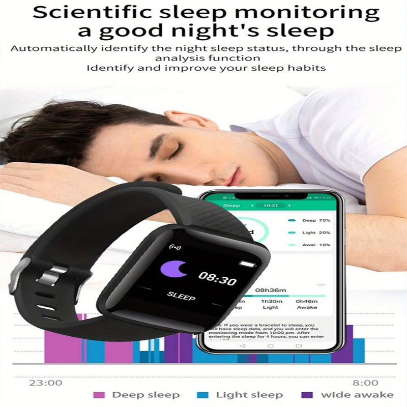 Smartwatch masculino feminino relógios de pulso relógio inteligente mensagem monitor de fitness pulseira presente aniversário relógio eletrônico para xiaomi huawei