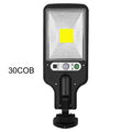 Impermeável Solar LED Wall Light, Indução do Corpo Humano, Jardim, Terraço, Garagem, Pátio e Iluminação Pública, Exterior, 3 Modos