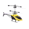 Recarregável mini rc drone remoto seguro resistente a quedas helicópteros rc drone crianças brinquedos (sem bateria de controle remoto)