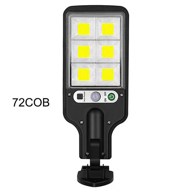 Impermeável Solar LED Wall Light, Indução do Corpo Humano, Jardim, Terraço, Garagem, Pátio e Iluminação Pública, Exterior, 3 Modos